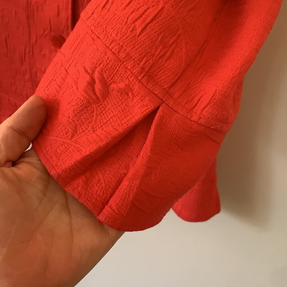 Orange Jones New York collection jacket. Size 12. Beautiful for the holidays! - Picture 3 of 5